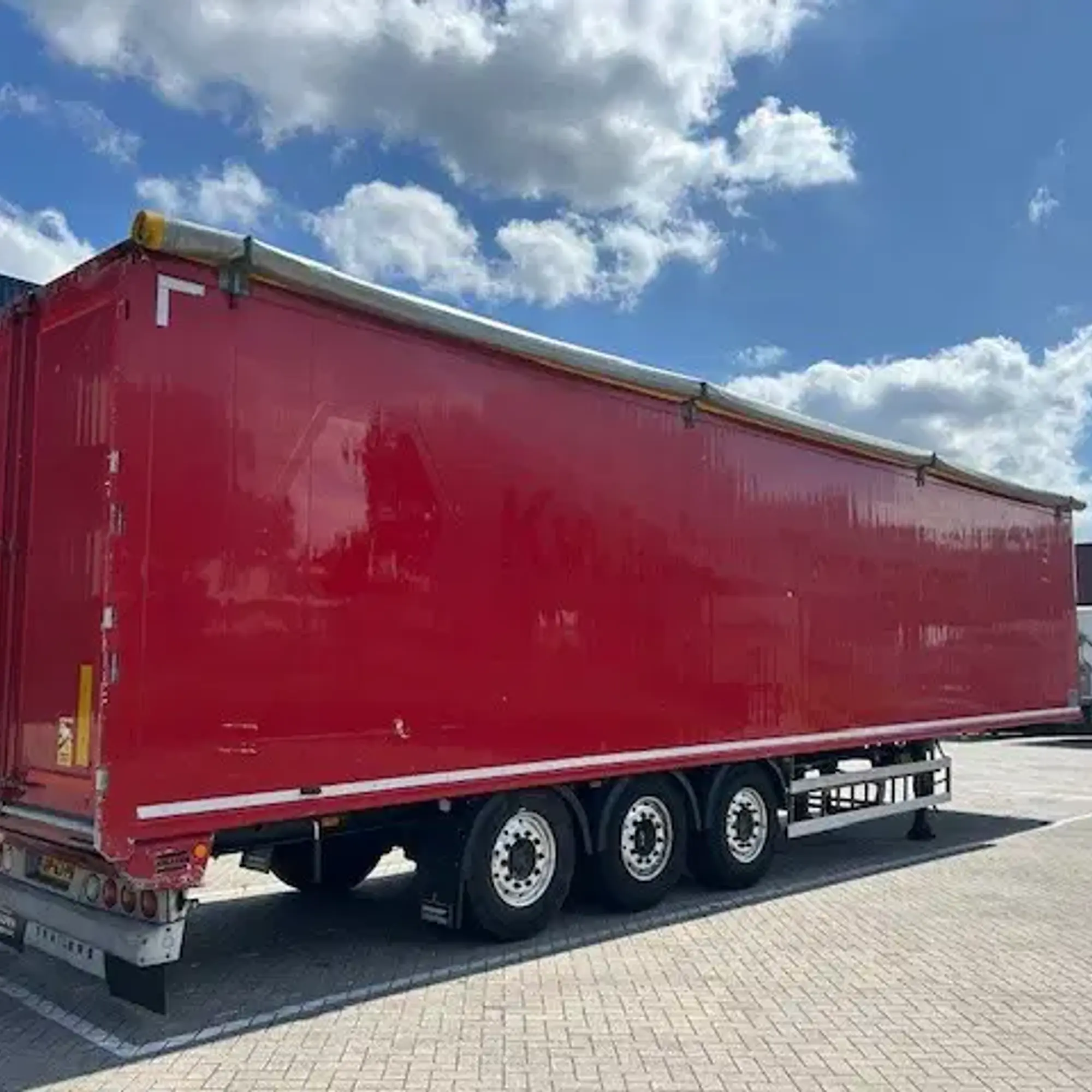 Knapen Trailers K200 - 92m3 Liftachse Alcoa - Master