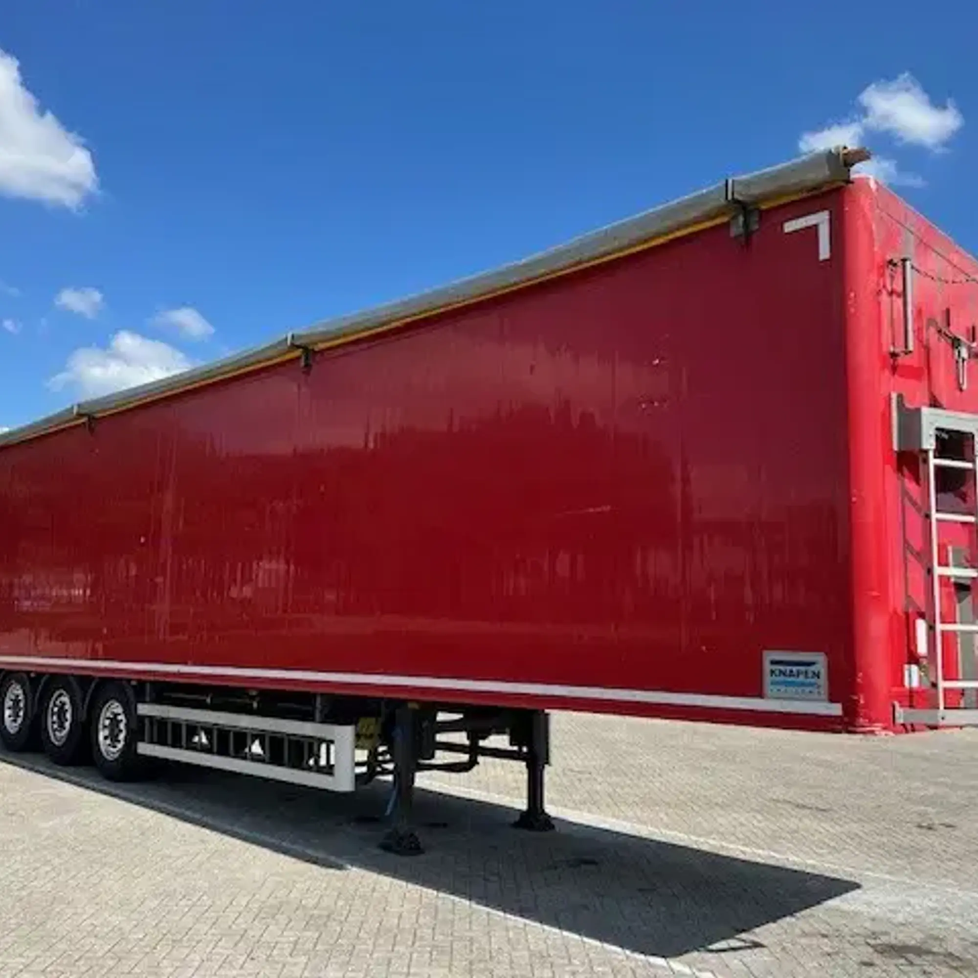 Knapen Trailers K200 - 92m3 Liftachse Alcoa - Master